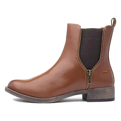 Afbeelding van Rocket Dog Dammes Chaussures Bottes Bottines plates Marron 37