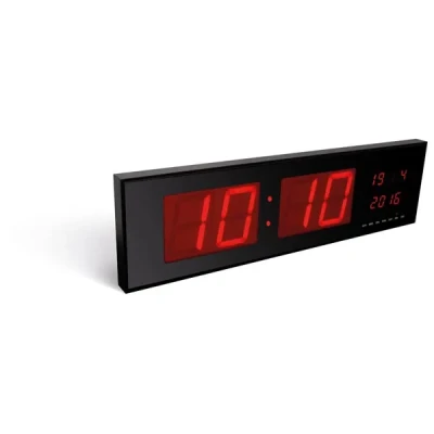 Afbeelding van Wandklok met led display Velleman