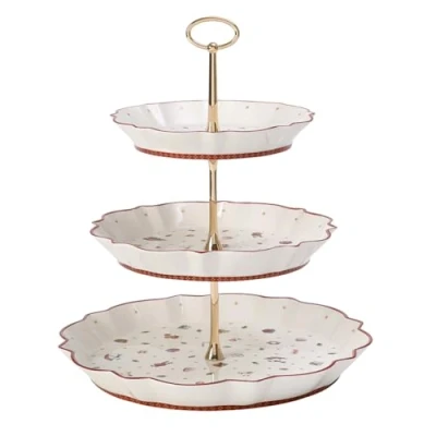 Afbeelding van Villeroy &amp; Boch Toy&#039;s Delight standaard, premium porselein, wit/rood, rek
