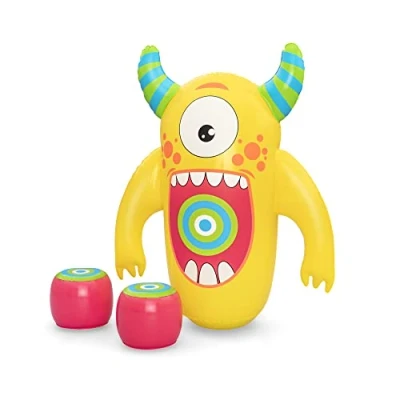 Afbeelding van Opblaasbare boksbal met standaard voor kinderen Bestway Monster 120 cm