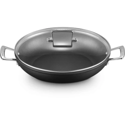 Afbeelding van Le Creuset Anti aanbak Provencaalse Sauteerpan In Zwart 30cm 3,72l