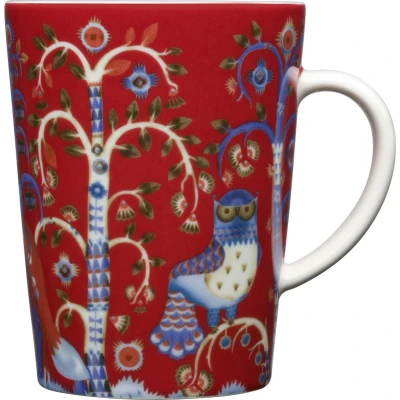 Afbeelding van Iittala Taika Beker 0,4l rood Porselein