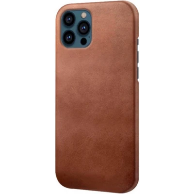 Afbeelding van Casecentive Leren Back case iPhone 14 Pro Max bruin