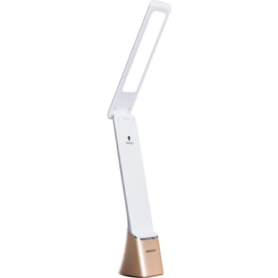 Afbeelding van Daylight Smart Go Bureaulamp met LED Tafellamp accu Dimbaar Opklapbaar Rose gold