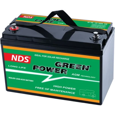 Afbeelding van NDS GREENPOWER Service Accu AGM 12V 100Ah GP 100