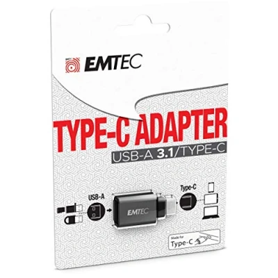 Afbeelding van Emtec T600 USB 3.0 C Zwart (USB 2.0), kabel