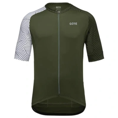 Afbeelding van Fietsshirt Gore C5 Optiline maat S Groen wit