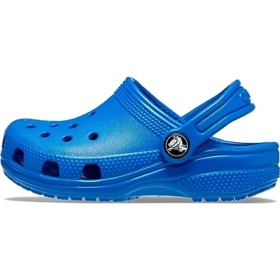 Image de Crocs Classic Clog T Mixte enfant Sabots, Blue Bolt, 24/25 EU