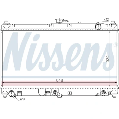 Afbeelding van Nissens Radiateur 62467