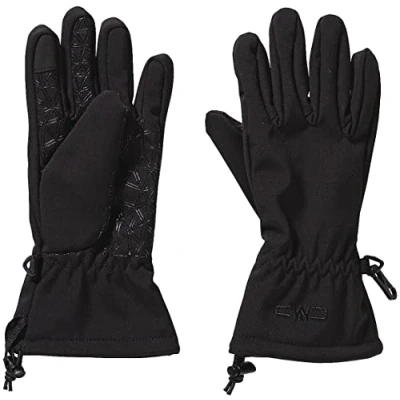 Afbeelding van CMP KID Jacket FIX HOOD Unisex Softshelljas voor kinderen, Maat: 98, Nero