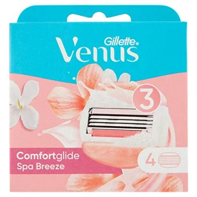 Afbeelding van Shaving Blade Refill Venus Comfortglide Spa Breeze 4 Units (Refurbished A+)
