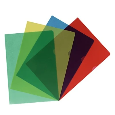 Afbeelding van Herlitz 11420254 Hoesjes, 180 micron, generfd, A4, verschillende kleuren, 20 stuks
