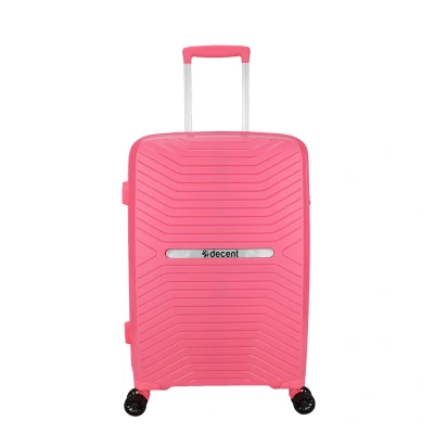 Afbeelding van Decent Cross One Trolley 66 pink Harde Koffer