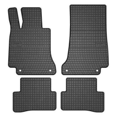 Afbeelding van FROGUM 547327 Vloermatset Rubber voor en achter 4 Zwart Op maat gemaakt MERCEDES BENZ: C Class Saloon