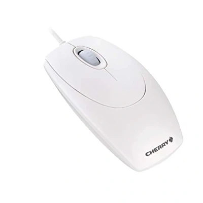 Image de CHERRY WheelMouse M 5400 souris PS/2, USB blanc/gris