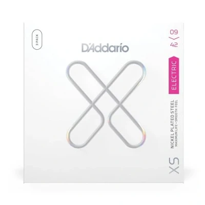 Afbeelding van D&#039;Addario XSE0942 XS 09 42 3 Pack Elektrische gitaarsnaren