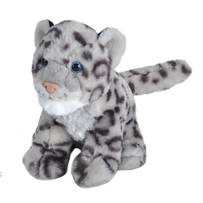 Afbeelding van Wild Republic 10848 knuffeldier, sneeuwluipaard, Cuddlekins Mini, speelgoed, 20 cm, 10848, grijs