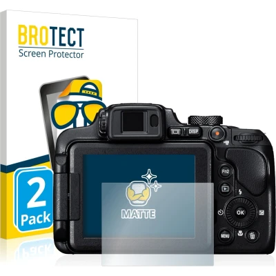 Afbeelding van BROTECT Screenprotector voor Nikon Coolpix B700 Folie Beschermfolie matte (2 Stuks)