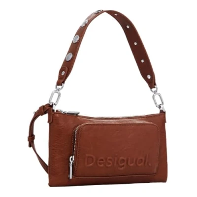 Afbeelding van Desigual ACCESSORIES PU OTHERS bi fold damesportemonnee, bruin, Bruin