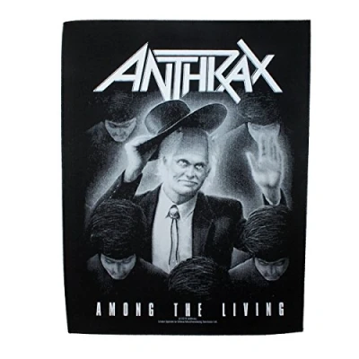 Afbeelding van Anthrax Among The Living Rugpatch Zwart