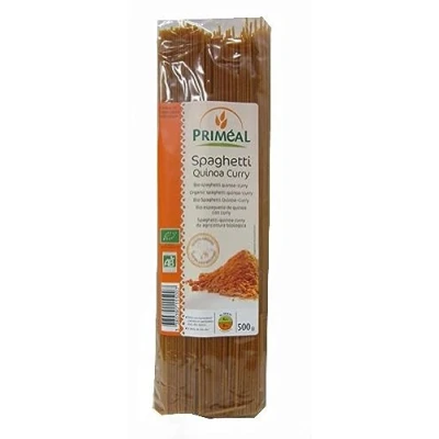 Afbeelding van Primeal Organic spaghetti tarwe quinoa curry 500 gram