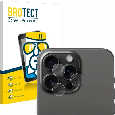 Afbeelding van BROTECT Screenprotector voor Apple iPhone 15 Pro Max (ALLEEN Camera Lens) Folie Beschermfolie Beschermglas transparant