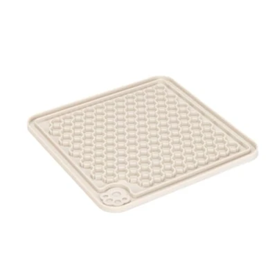 Afbeelding van Beeztees Puppy Likmat Diza Hondenspeelgoed 20x20 cm Grijs