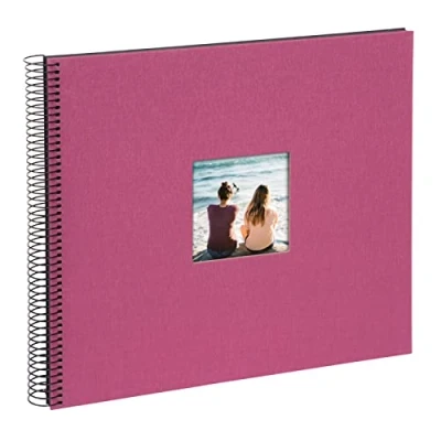 Afbeelding van Goldbuch Spiraal fotoalbum Bella Vista Fuchsia 35x30 cm