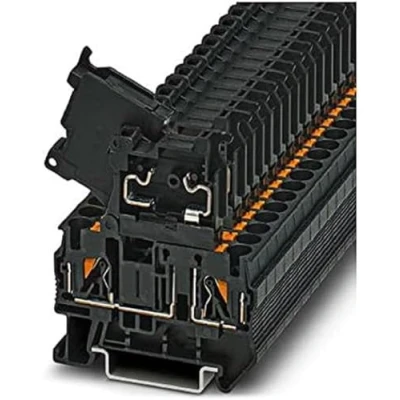 Afbeelding van Phoenix Contact 3211861 Zekering serieklem 6.2 mm Snelaansluiting Zwart 50 stuk(s)