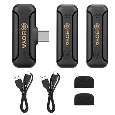 Afbeelding van Boya Draadloze microfoon (TX TX RX, USB C)