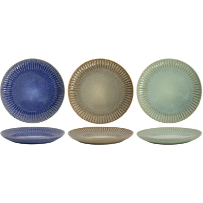 Afbeelding van 6 Stuks Cookinglife Dinerborden Aqua Maris ø 26 cm