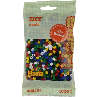 Afbeelding van Hama Bio Strijkkralen Felle Kleuren Mix (198), 1000st.