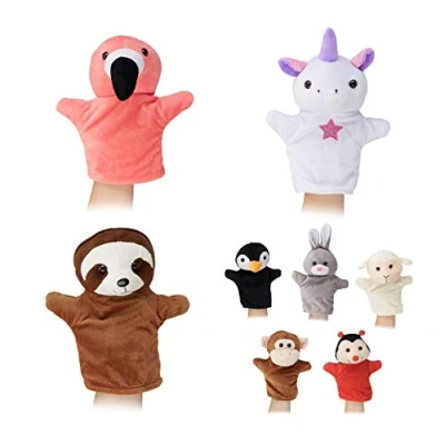 Afbeelding van Relaxdays 10024372 8 delige kinderhandset van polyester, meerkleurig (10024372), kleur/model gesorteerd