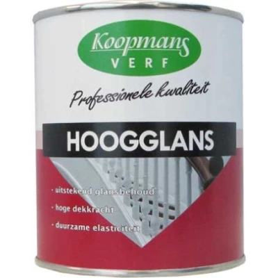 Afbeelding van Koopmans hoogglans 489 antraciet 750 ml