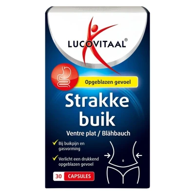 Afbeelding van Stapel tot 60% korting Lucovitaal Strakke Buik 30 capsules