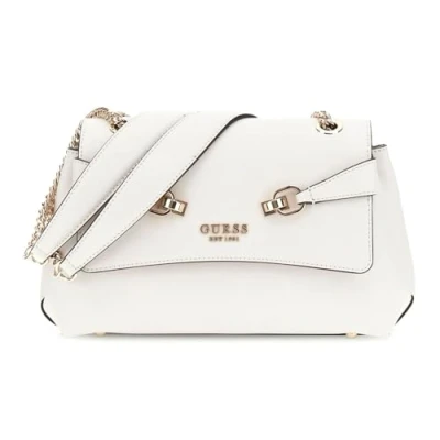 Afbeelding van GUESS Schoudertas Lorelei Convertible Xbody Flap Bag Bone Crème