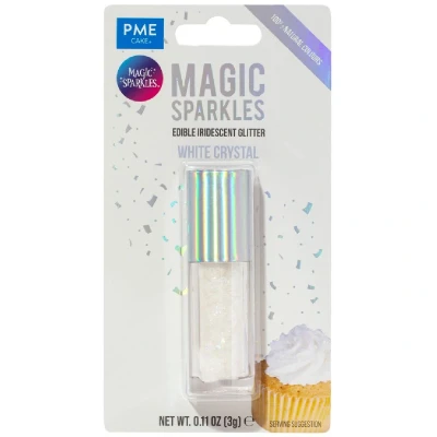 Afbeelding van Magic Sparkles Edible Glitter White Crystal (3g)