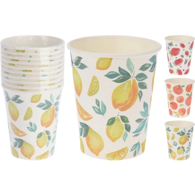 Afbeelding van Beker papier 10 stuks