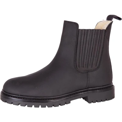 Afbeelding van BR Winter Jodhpurs Alaska II Nubuck met Rubber Zool Zwart 41