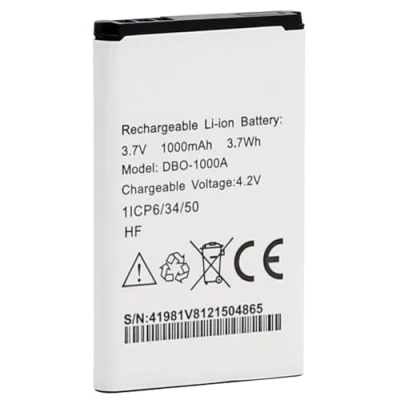 Afbeelding van CHUNCAIL Geschikt voor DORO 1370/2404/1372/6060/40 reservebatterijen 1372/7439 mobiele telefoon DBO 1000A