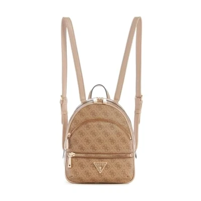 Afbeelding van Guess Manhattan CITY Rugzak, Dames, Maat: One Size, Latte logo