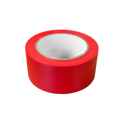 Afbeelding van Vloermarkeringstape Rood 50mm X 33mtr. 1 Rol