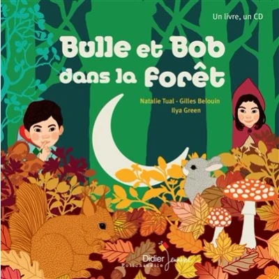 Image de Bulle et Bob dans la forêt