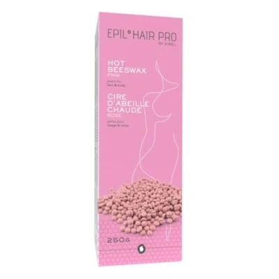 Afbeelding van Hars korrels / parels gezicht en lichaam roze 250gr Sibel
