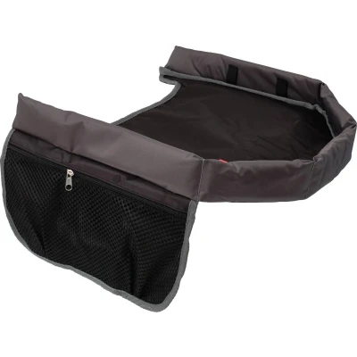 Afbeelding van Prince Lionheart Car Seat Travel Tray Auto organizer Zijzakken Beschermrand Zwart