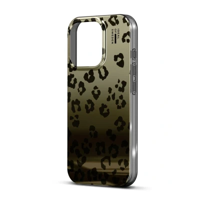 Afbeelding van iDeal of Sweden Mirror Case voor de Apple iPhone 16 Pro Leo Ombre