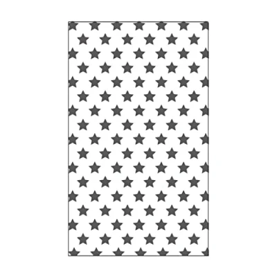 Afbeelding van Vaessen Creative Mini sterreliëf, om textuur en dimensie toe te voegen aan plakboekpagina&#039;s, kaarten andere knutselprojecten, 7,6 x 12,7 cm