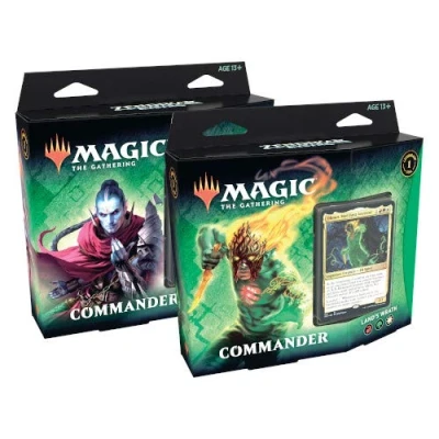 Afbeelding van Magic The Gathering MTG ZNR CD ENP Zendikar Rising Commander Decks set van 2