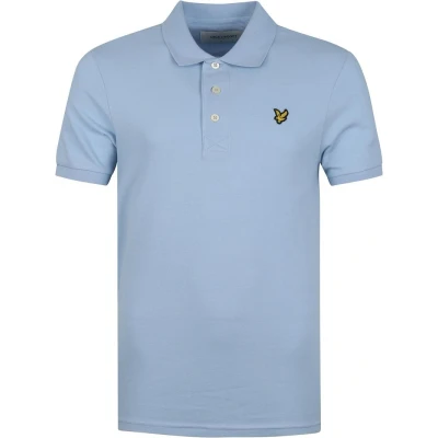 Afbeelding van Lyle and Scott Polo Lichtblauw maat S heren Stretch Suitable Herenkleding Poloshirt