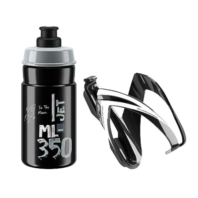 Afbeelding van Elite Drinkfles Jet Green Borraccia, uniseks, volwassenen, meerkleurig, 350 ml